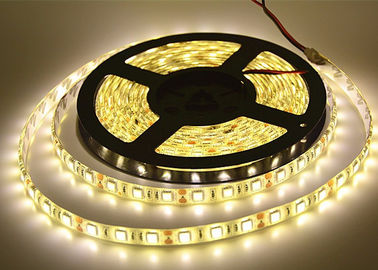 中国 家12Vテープ屋内高い光束のための暖かい白SMD 5050 LEDのストリップ サプライヤー